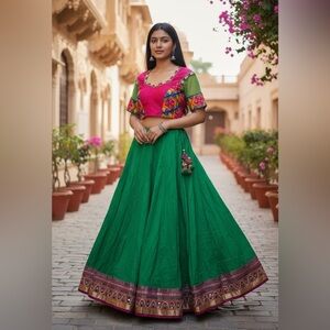 A Traditional Navratri Chaniya Choli